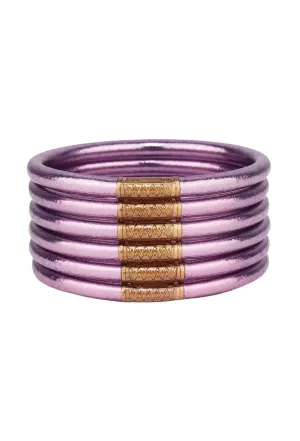 BUDHAGIRL Bangles in Lila