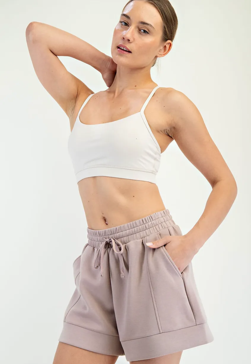 Buttery Soft Pleat Shorts