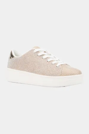 Camdyn Glitter Platform Sneakers