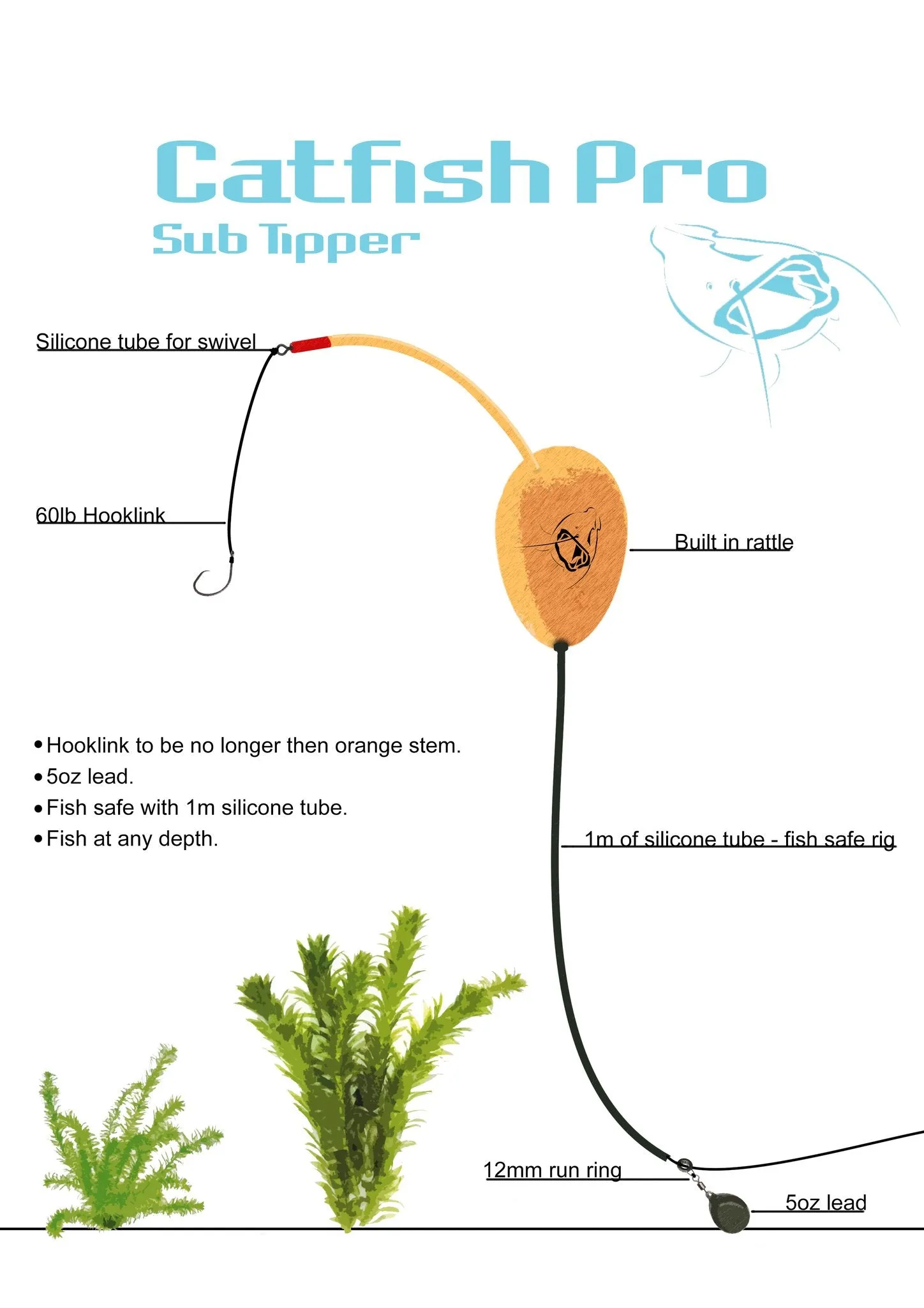 Catfish Pro Submarine Tipper Rig
