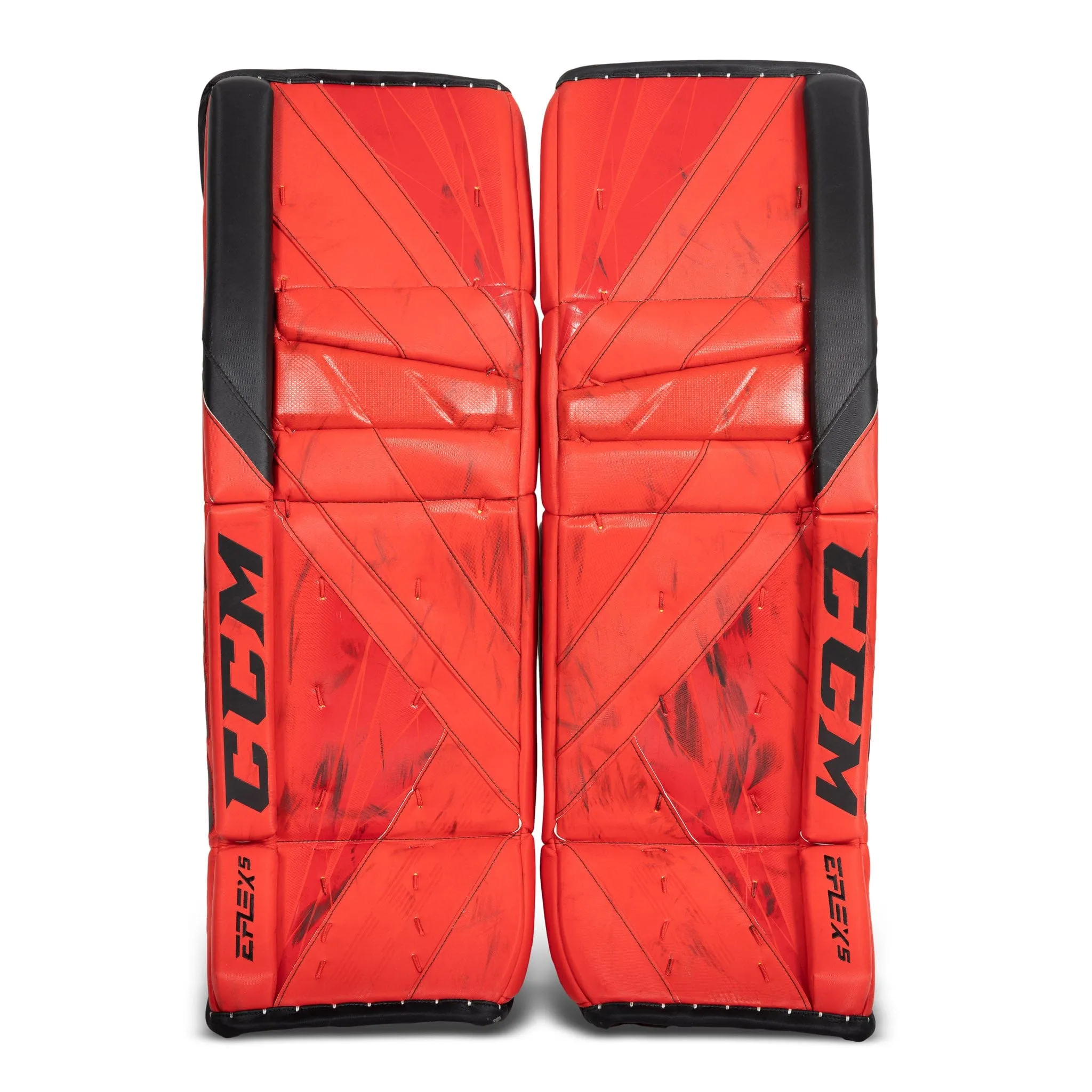 CCM Extreme Flex 5 Senior Goalie Leg Pads - USED 34 2"