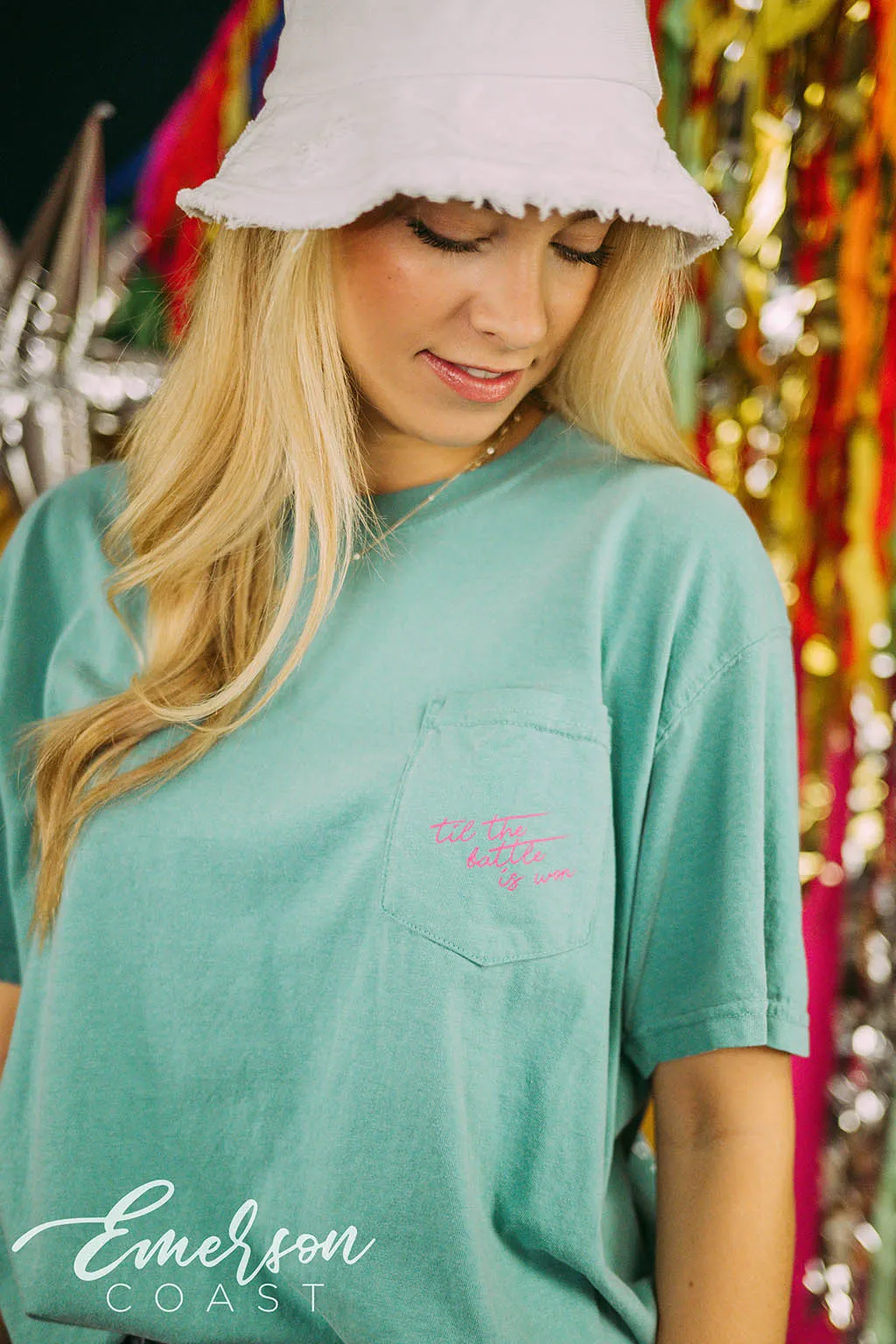 Chi Omega Philanthropy Dance Blue Tee