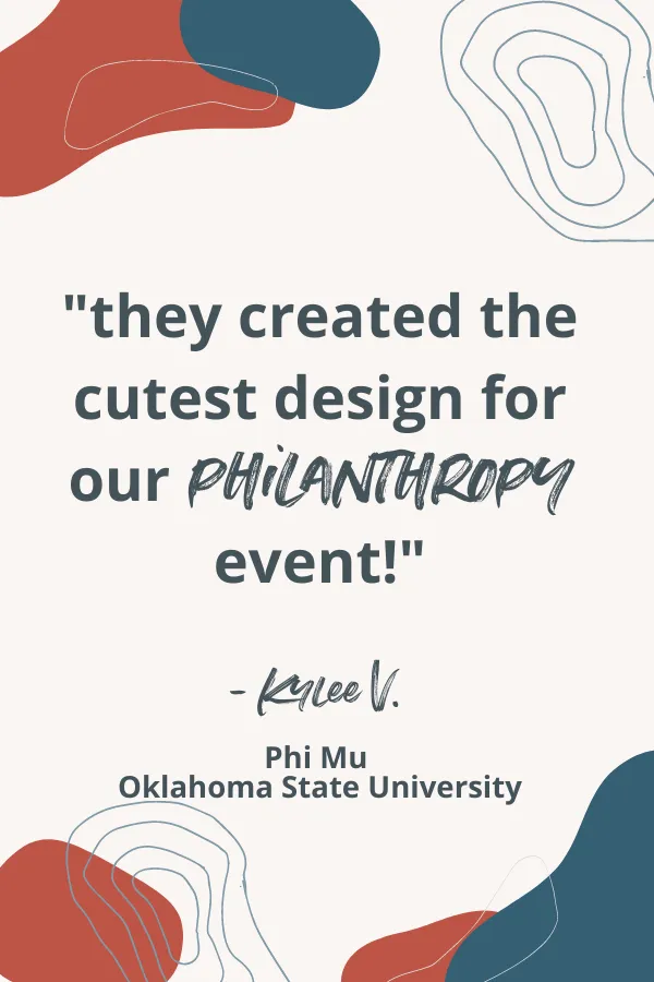 Chi Omega Philanthropy Dance Blue Tee