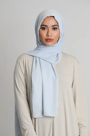 Chiffon Scarf | Powder Blue