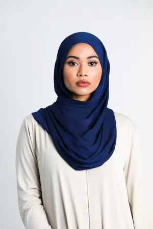 Chiffon Scarf | Royal Blue