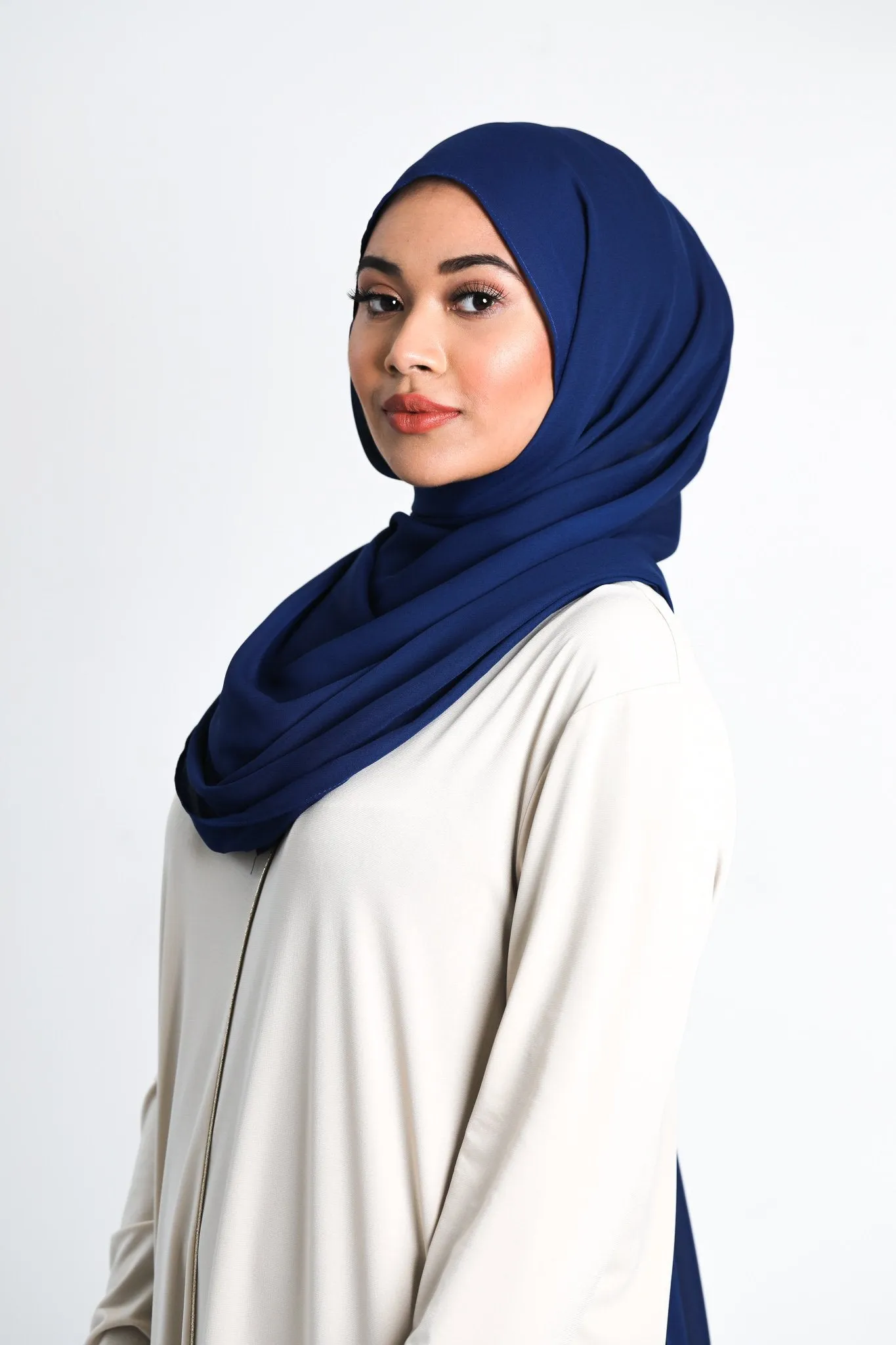 Chiffon Scarf | Royal Blue