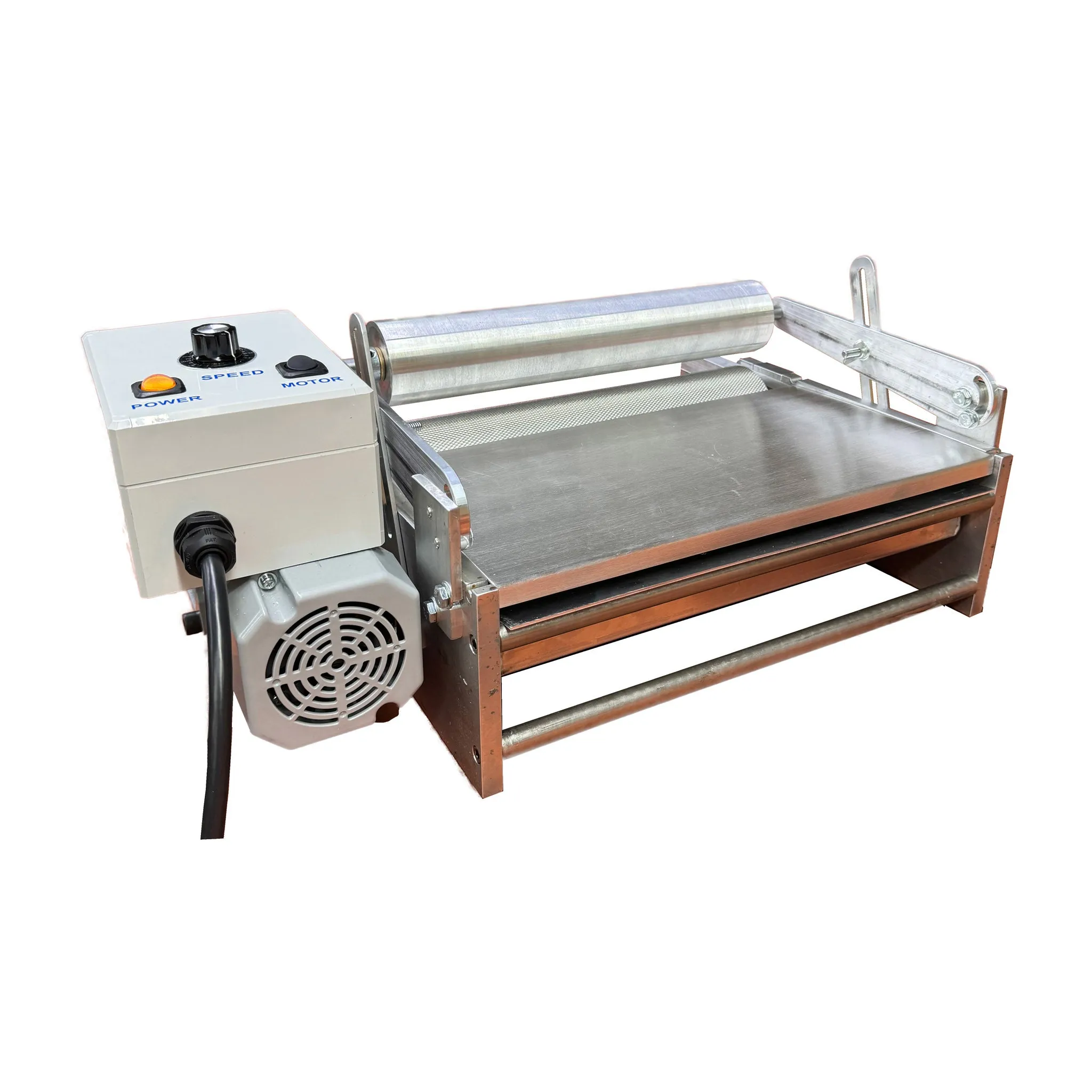 Cold Glue Roll Coater - Tabletop Water Based Adhesive Roll Coater