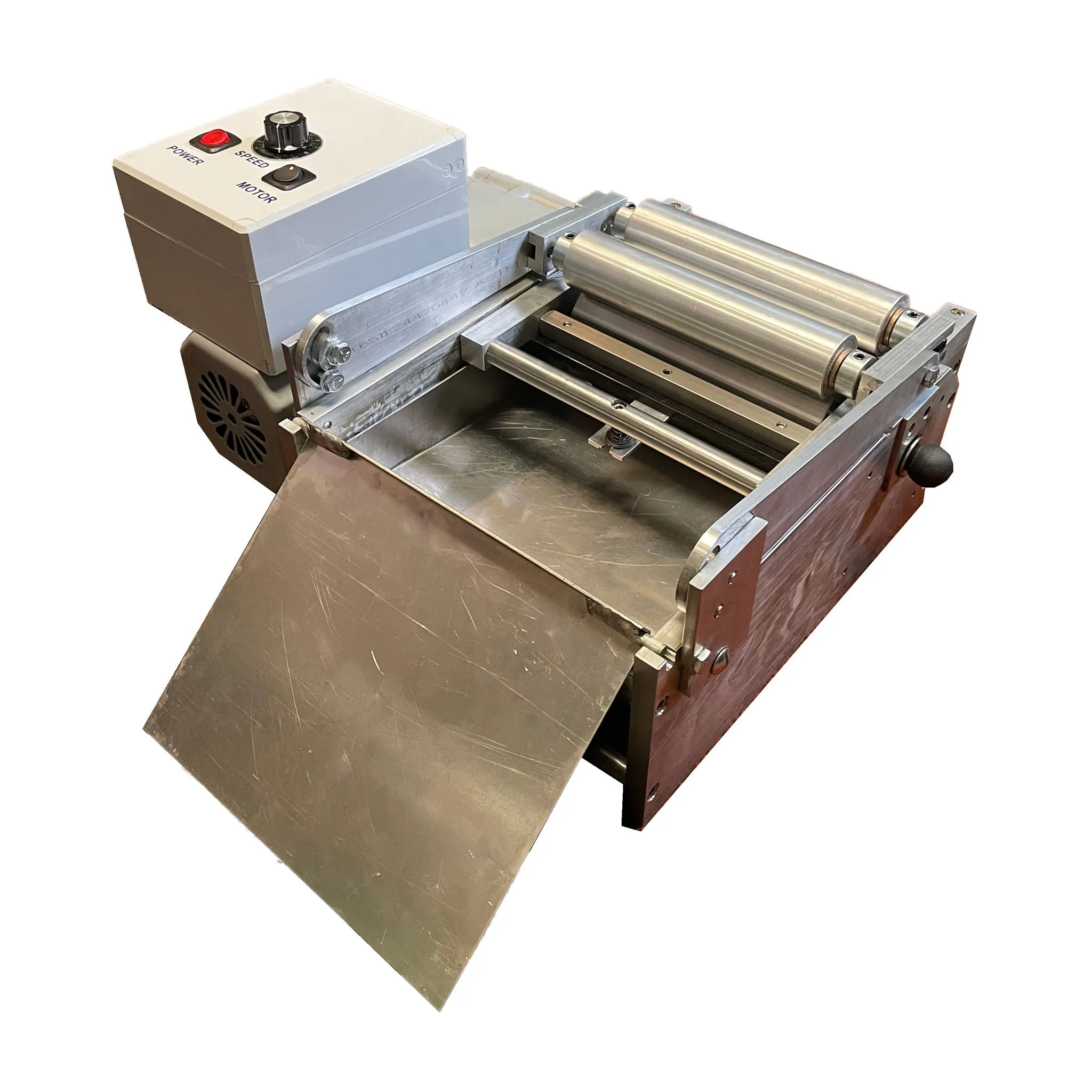 Cold Glue Roll Coater - Tabletop Water Based Adhesive Roll Coater