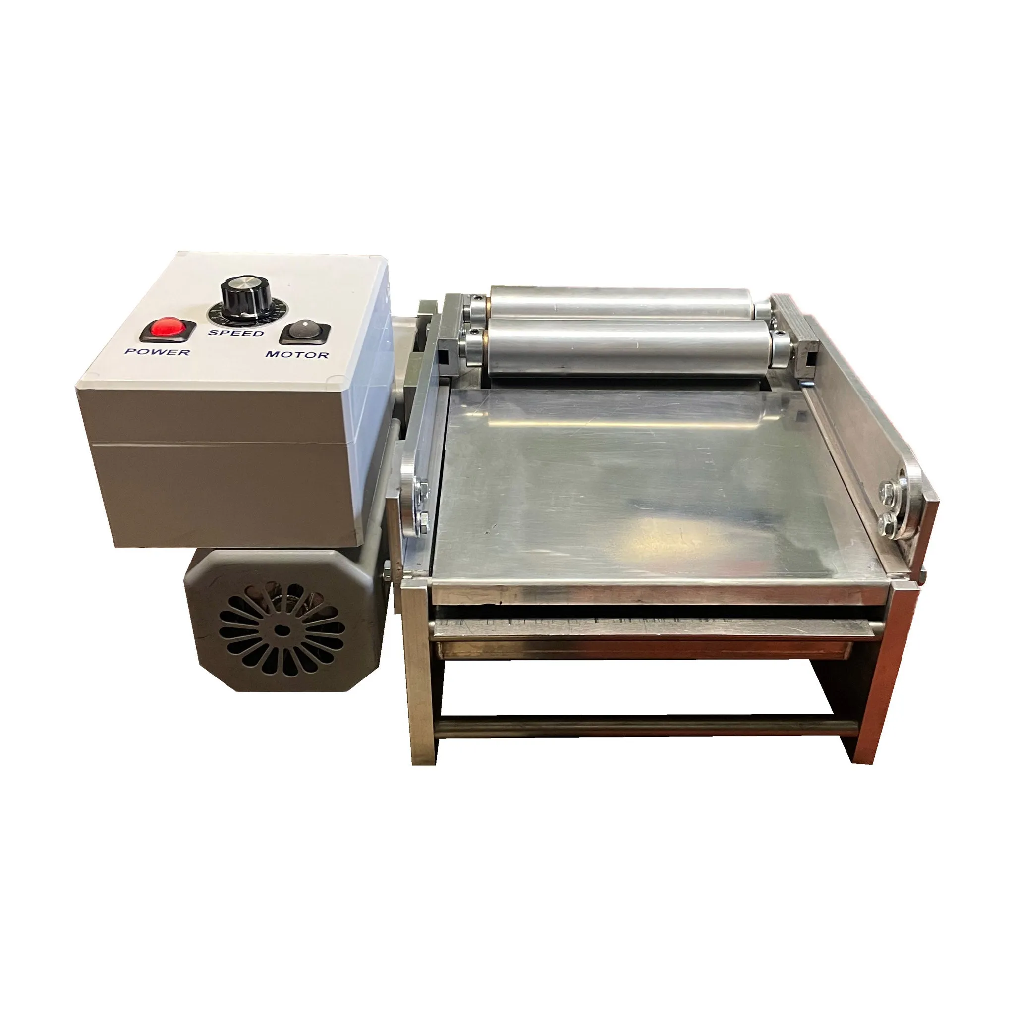 Cold Glue Roll Coater - Tabletop Water Based Adhesive Roll Coater