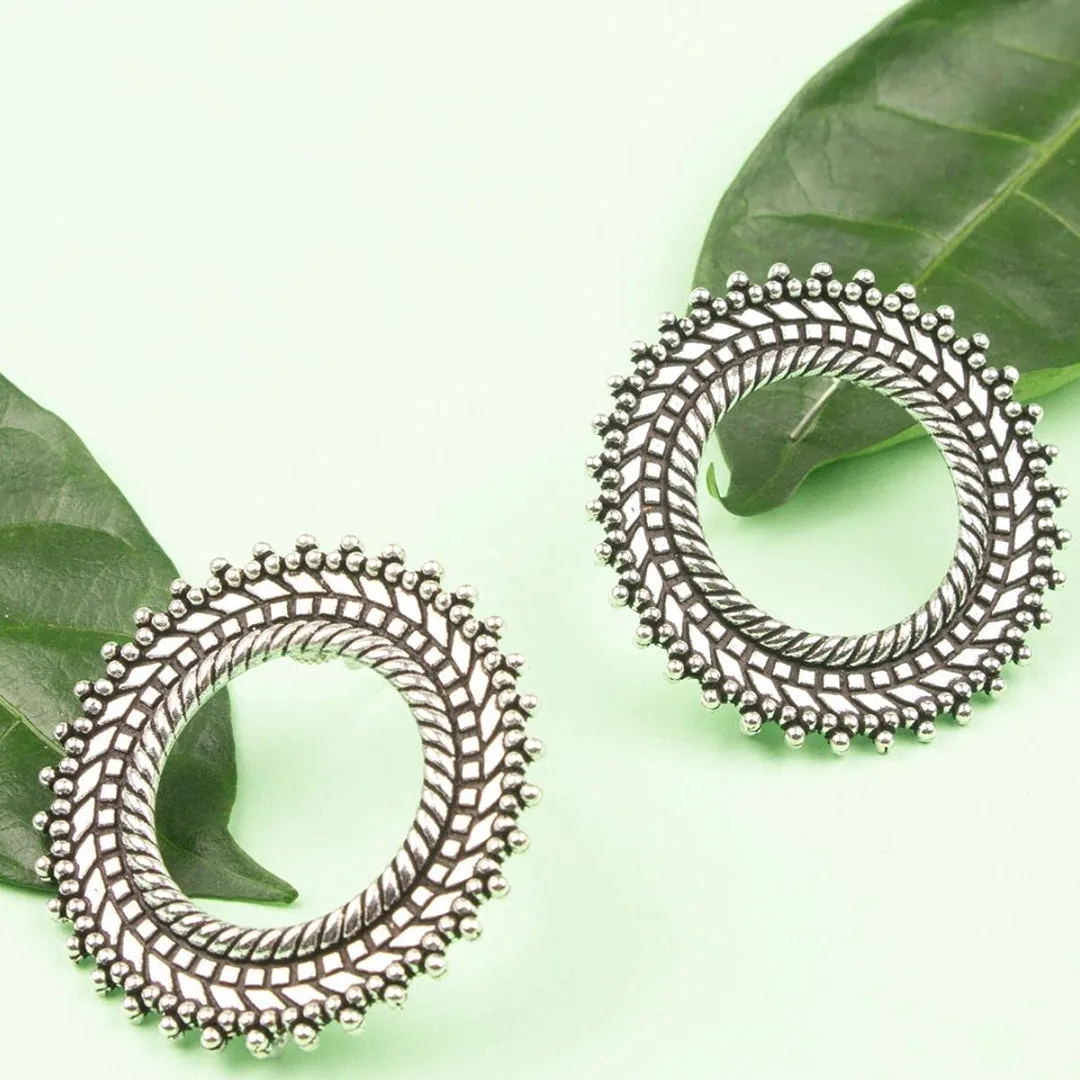 Combo of 2 Round and Chain Linked Jhumki