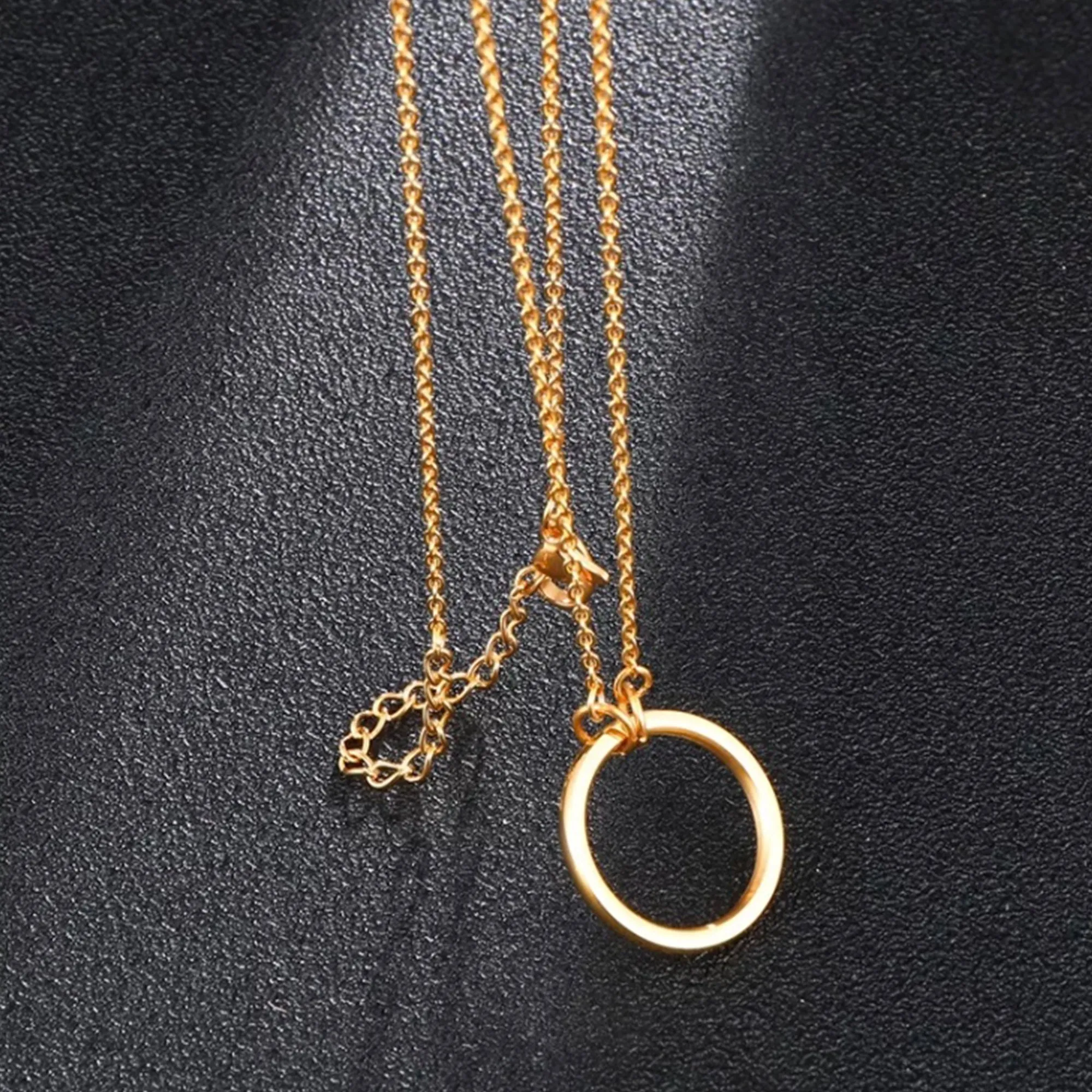 Combo Of 2 Single and Double Circle Pendant