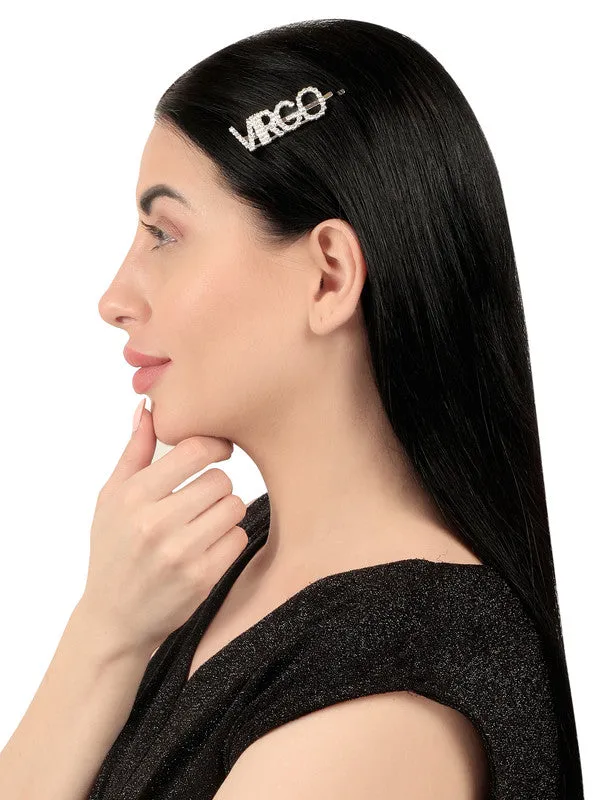 Combo Of 2 Virgo Golden Silver Hairclip