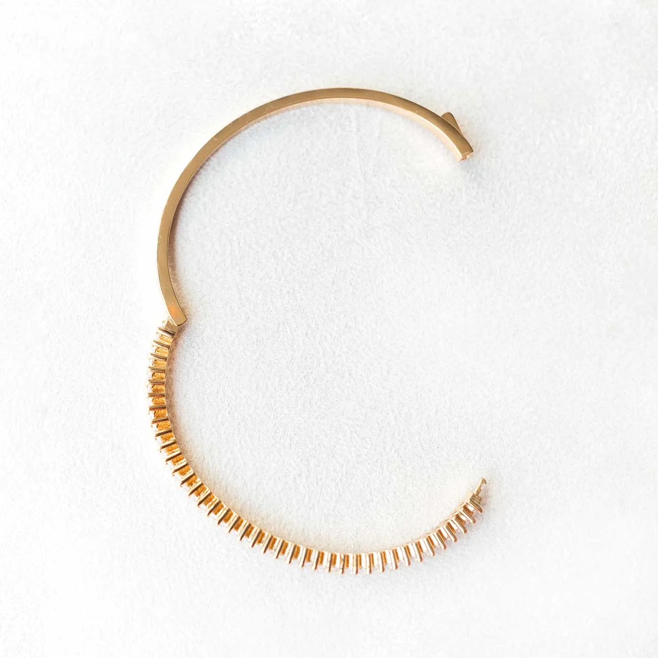 Crystal Bangle Bracelet
