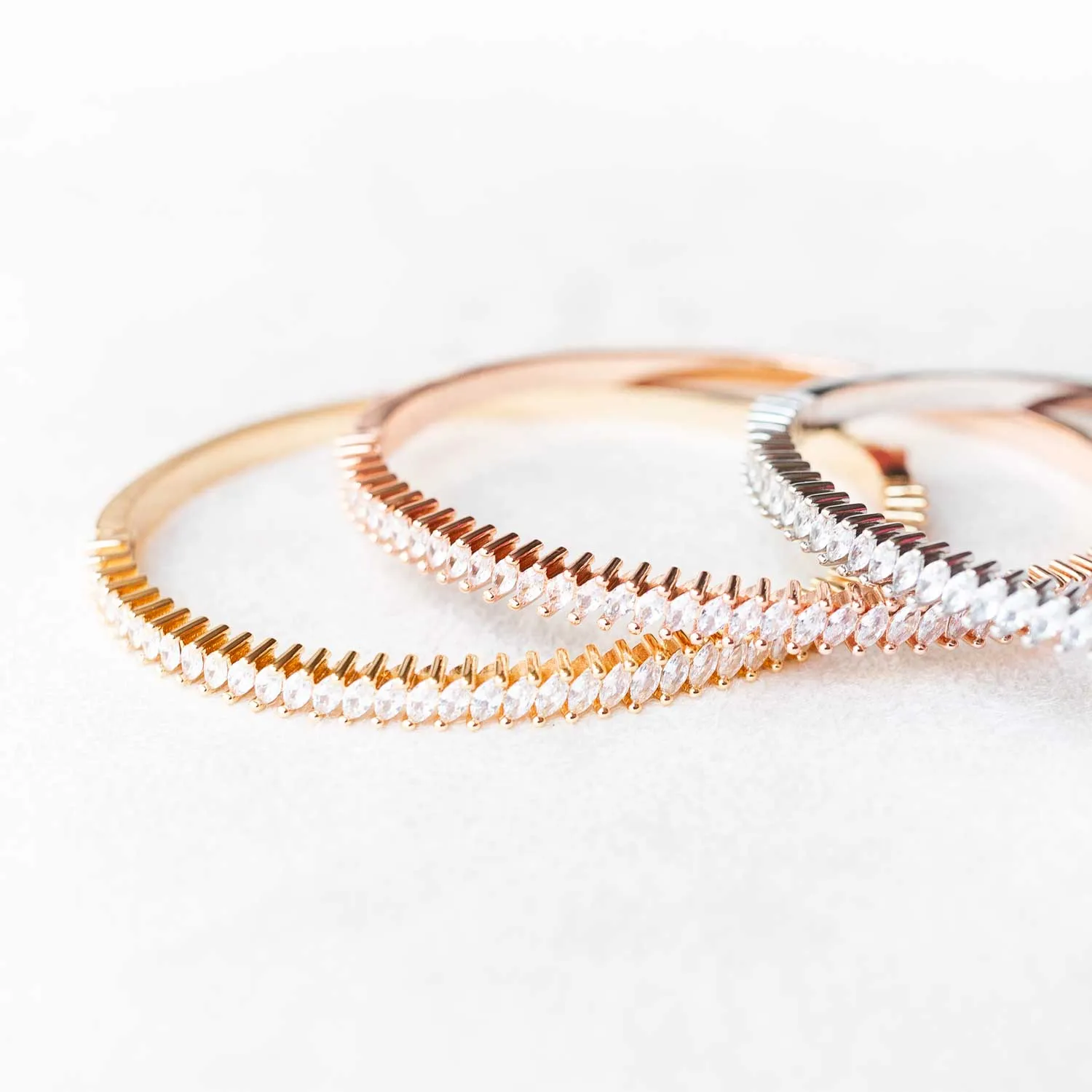 Crystal Bangle Bracelet