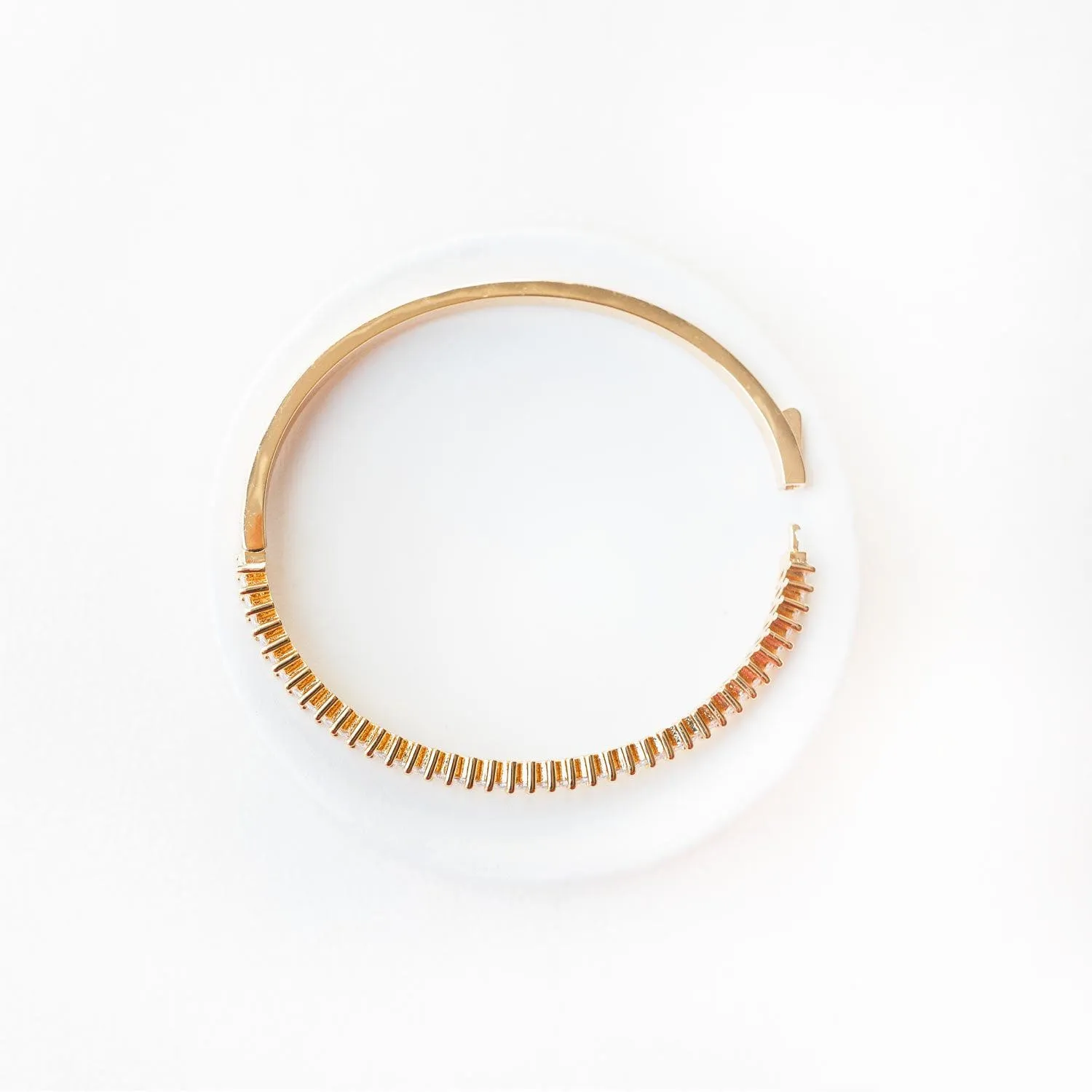 Crystal Bangle Bracelet