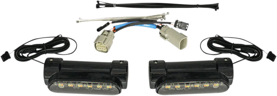 Custom Dynamics CD-CB-AW-TKE-B Engine Guard LED - Gloss Black