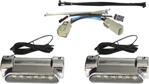 Custom Dynamics CD-CB-AW-TKE-C Engine Guard LED - Chrome