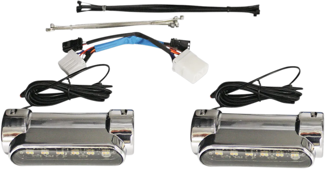 Custom Dynamics CD-CB-AW-TKE-C Engine Guard LED - Chrome