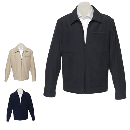 Daniel Hechter Mens Sam Jacket Coat Full Zip Lined Blazer Warm Winter Casual
