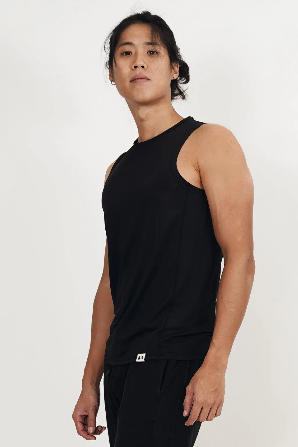 Daryl Running Tank (Charcoal)