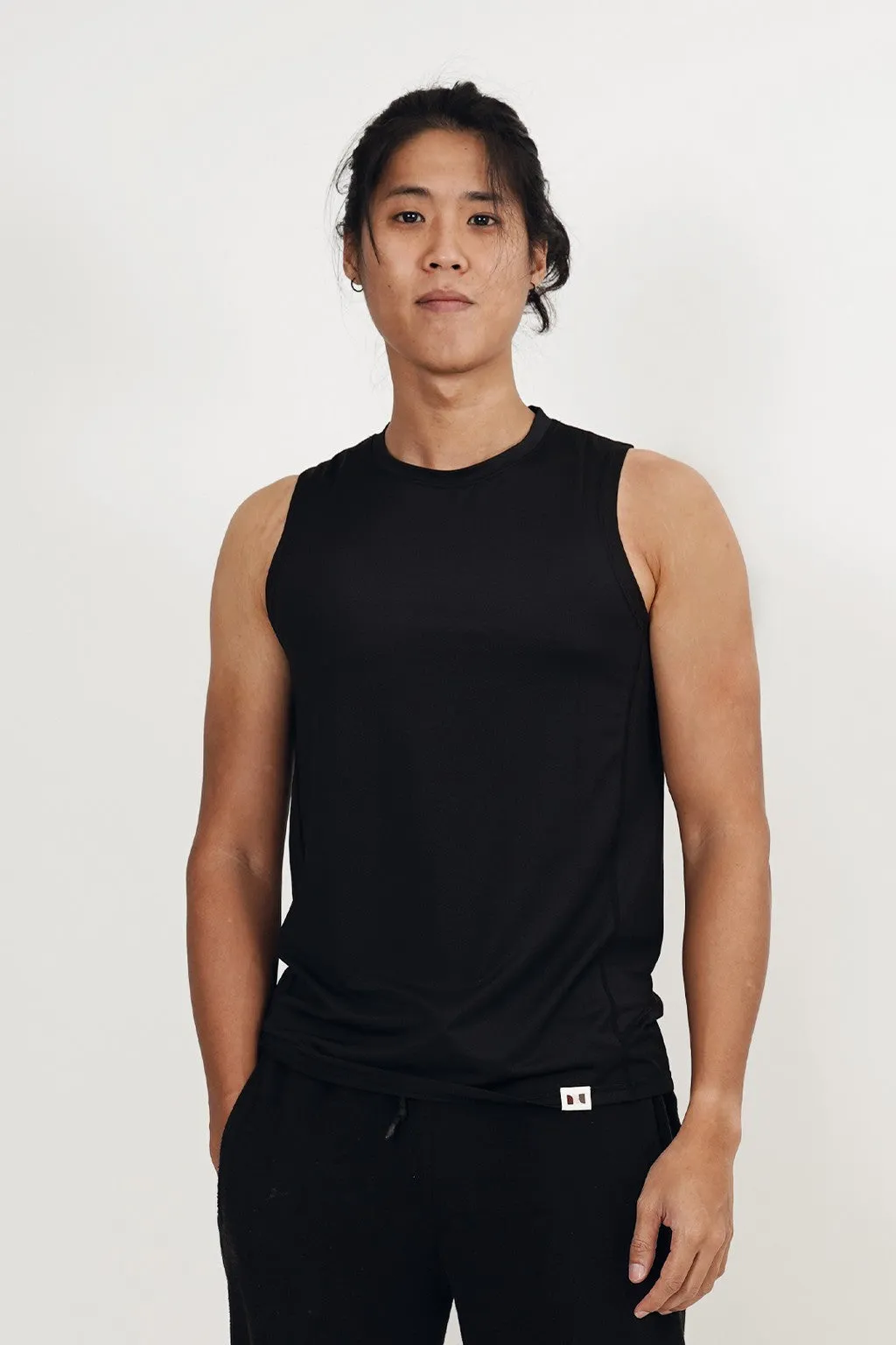 Daryl Running Tank (Charcoal)