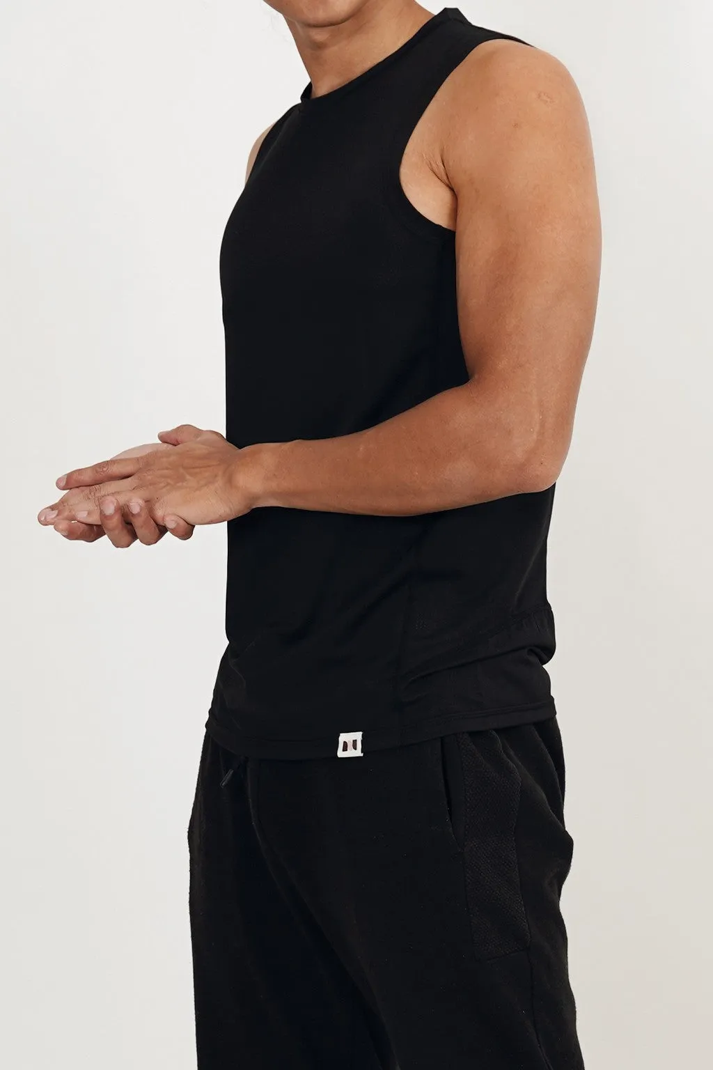 Daryl Running Tank (Charcoal)