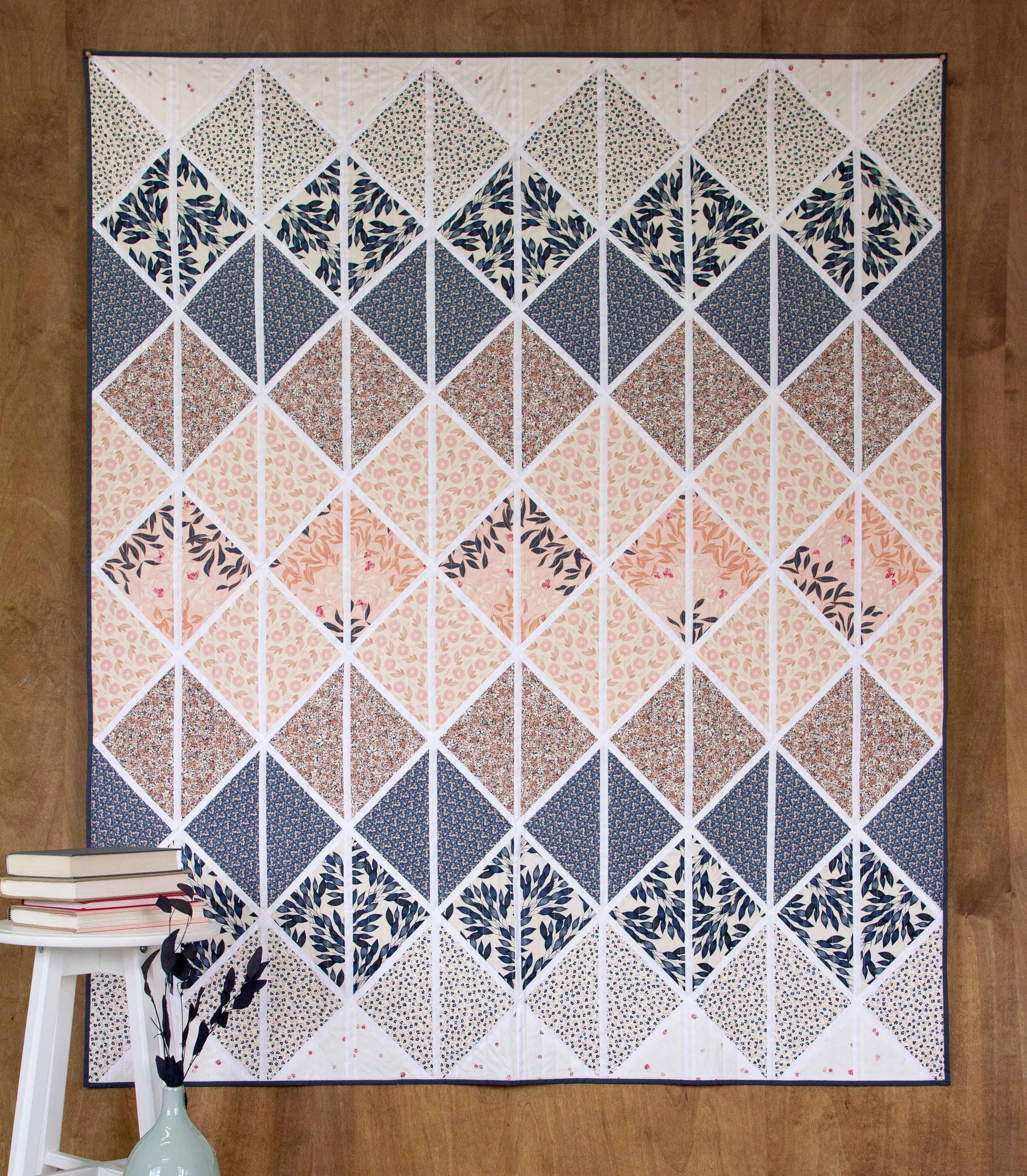Deltille Quilt Kit with Haven Collection by AGF
