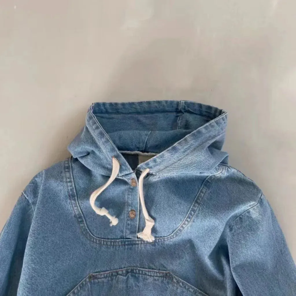 Denim Hoodie