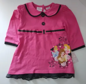 Disney Pink Princess Long Sleeve  Top size 24 months