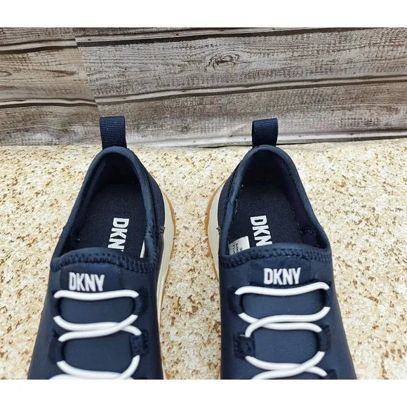 DKNY Navy Danni Mackentire Slip On Kid's Sneaker Size 13