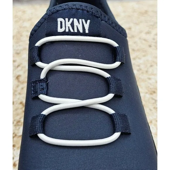 DKNY Navy Danni Mackentire Slip On Kid's Sneaker Size 13