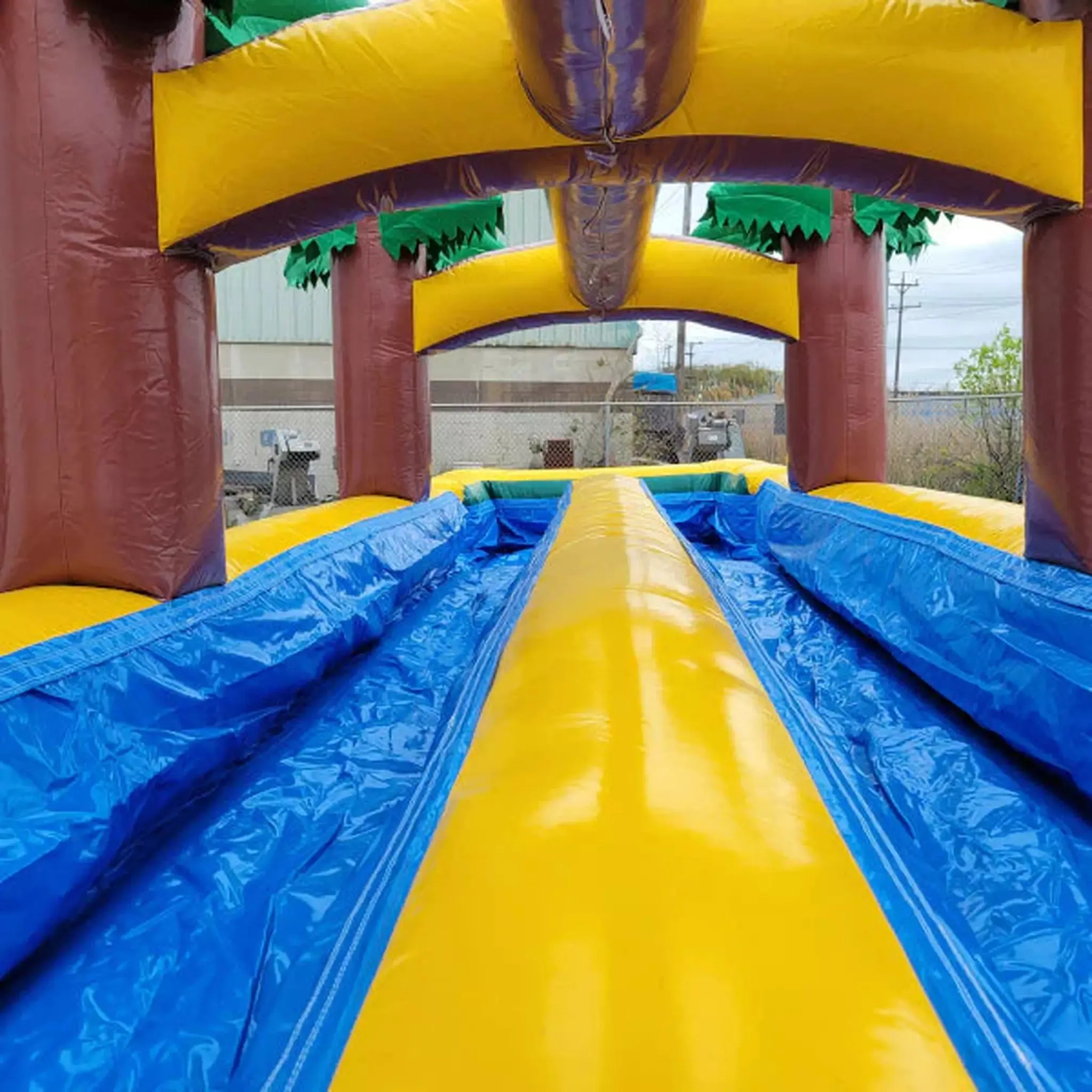 Dual Lane Paradise Slip & Splash with Pool