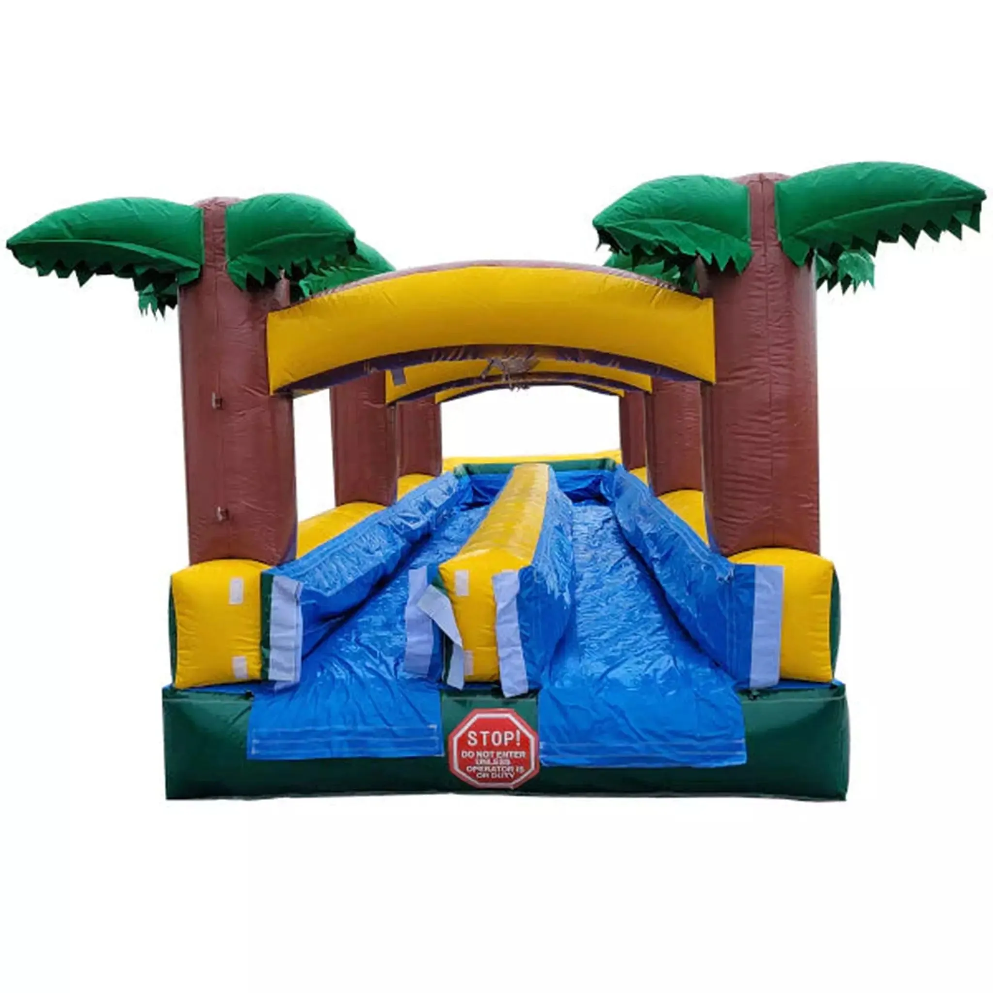 Dual Lane Paradise Slip & Splash with Pool