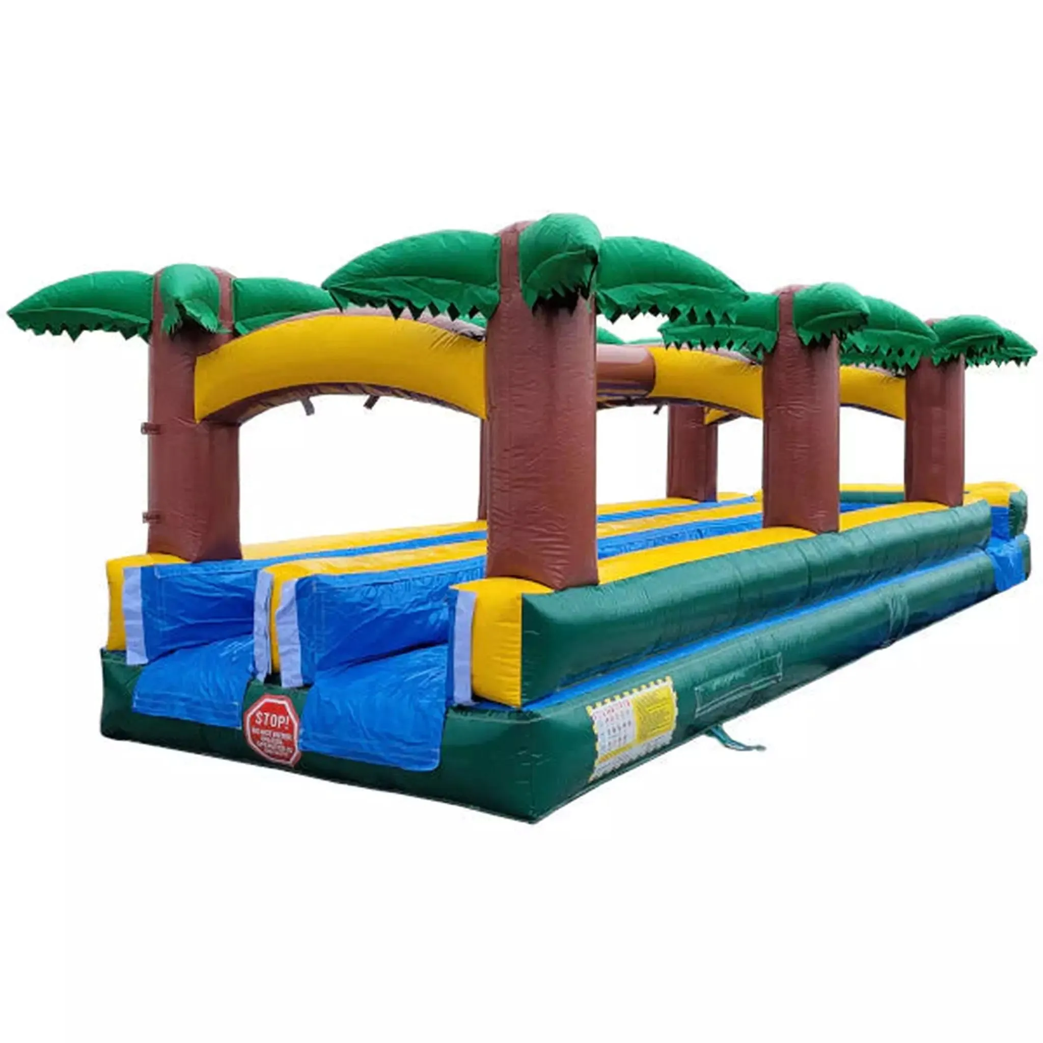 Dual Lane Paradise Slip & Splash with Pool