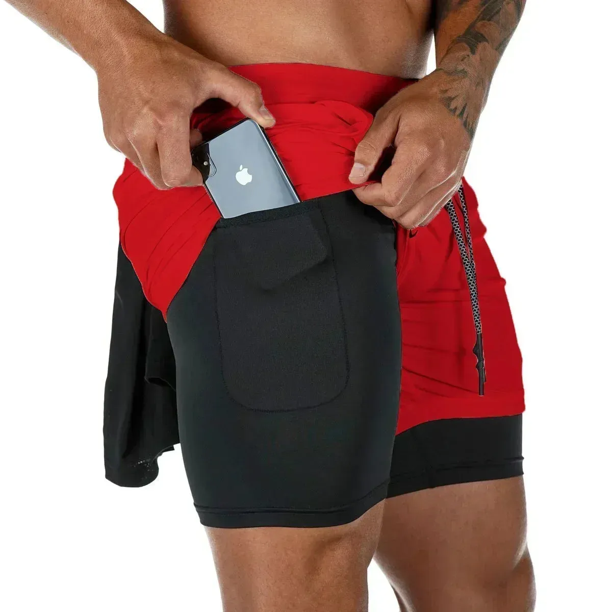 DualFlex 2-in-1 Men's Sports Shorts