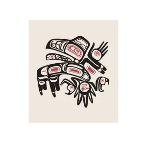 Eco Cloths - Running Raven - Morgan Asoyuf (Tsimshian)