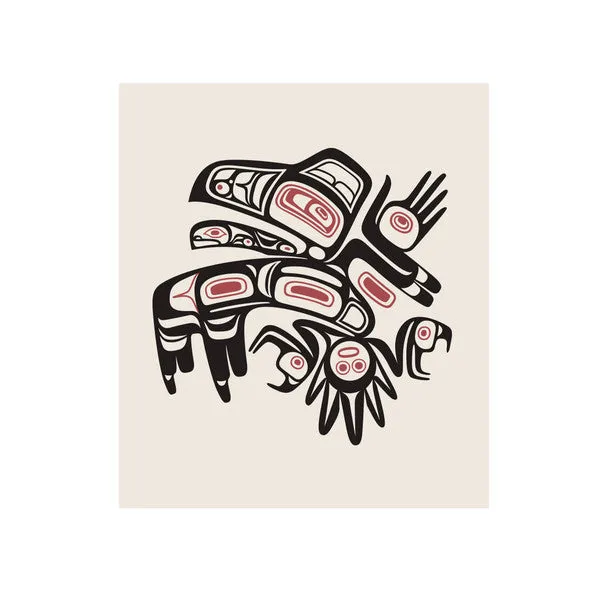 Eco Cloths - Running Raven - Morgan Asoyuf (Tsimshian)