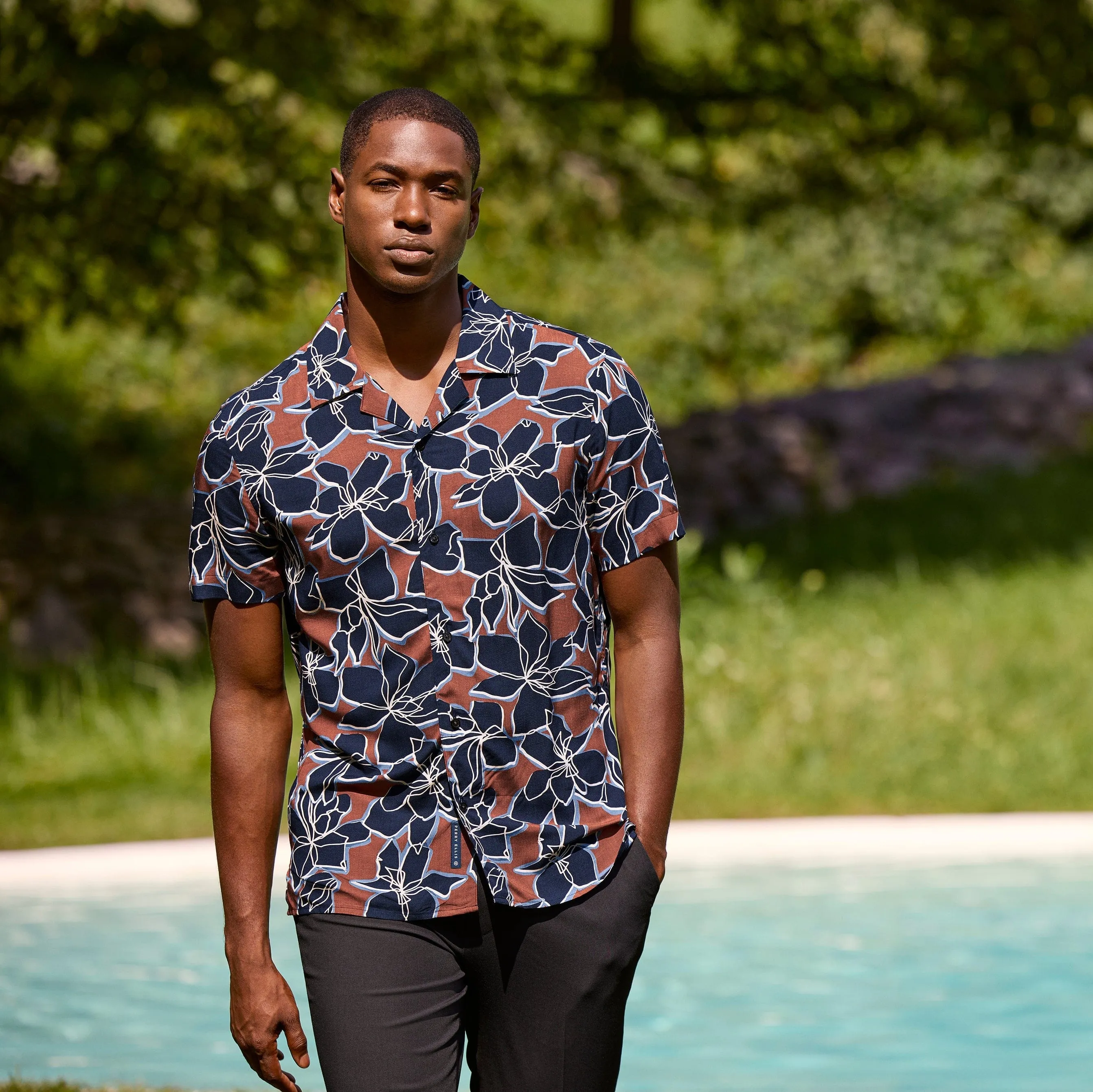 EcoVero™ Soft Floral Print Shirt