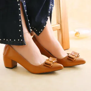 Elden Mustard women Court shoes