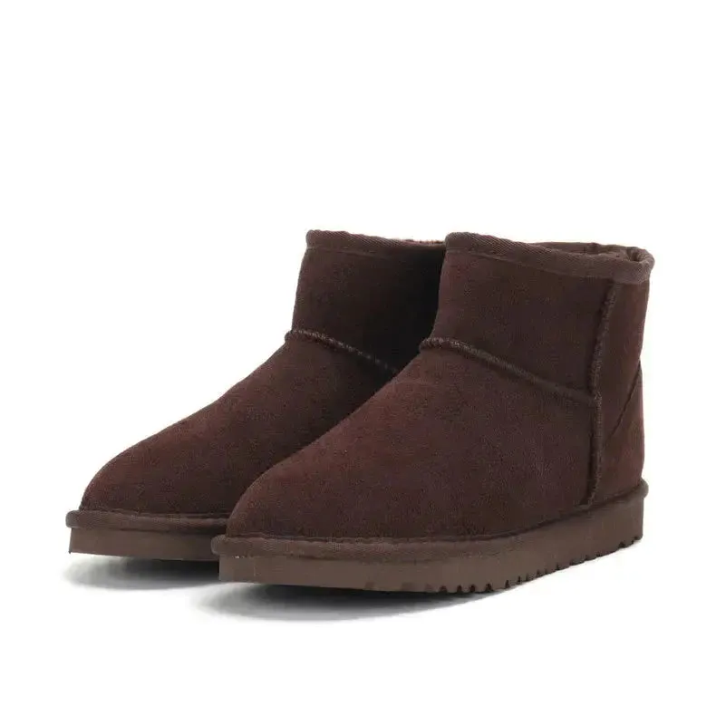 Elin Fur-Lined Ankle Boots – Warm, Vegan, and Timeless