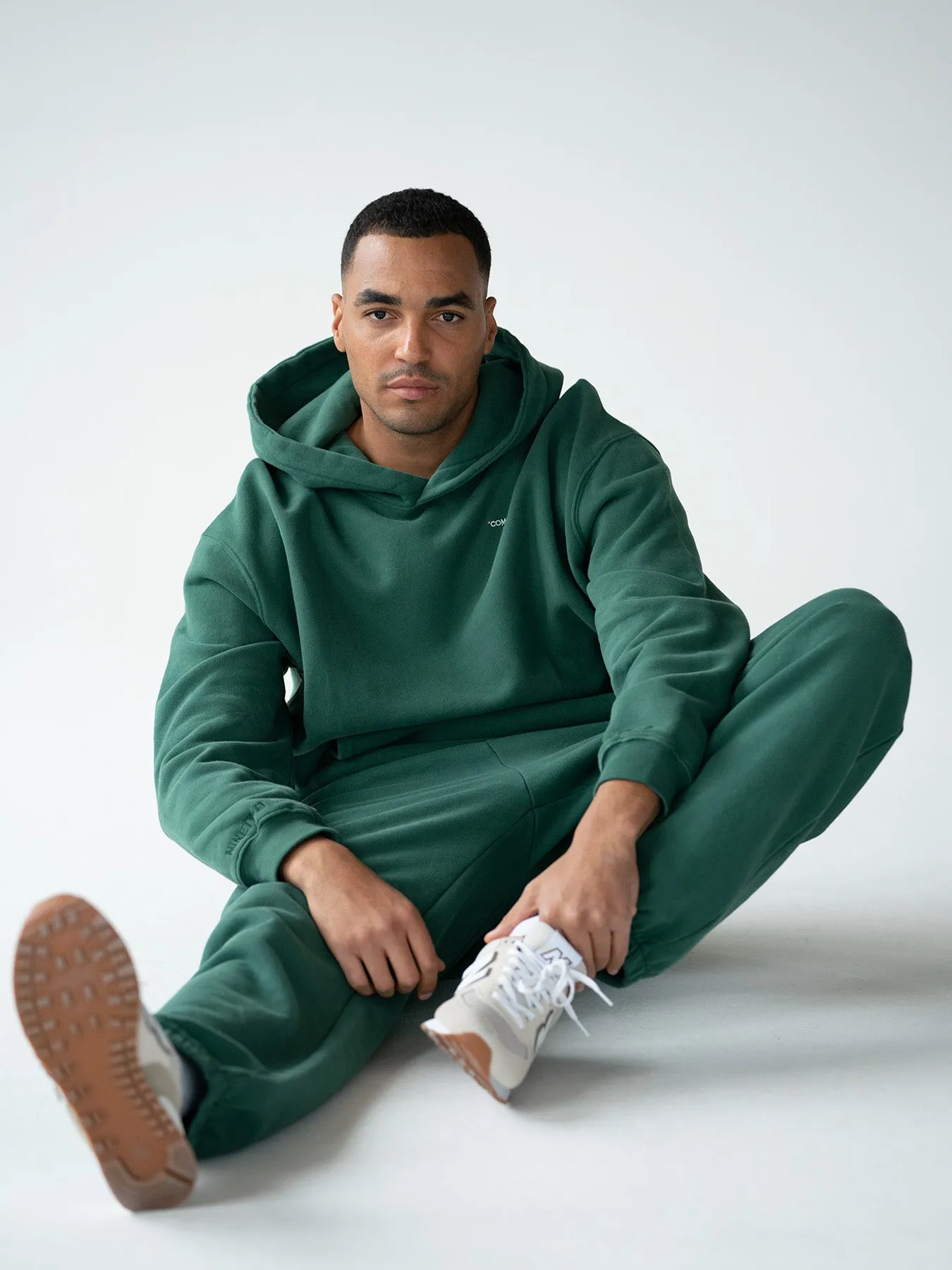 ESSENTIALS - Hoodie  •  Forest Green
