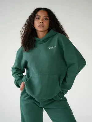 ESSENTIALS - Hoodie  •  Forest Green