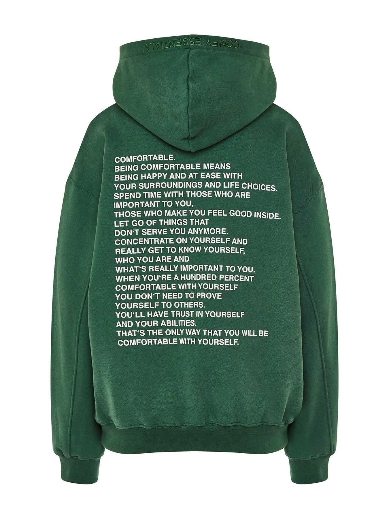 ESSENTIALS - Hoodie  •  Forest Green