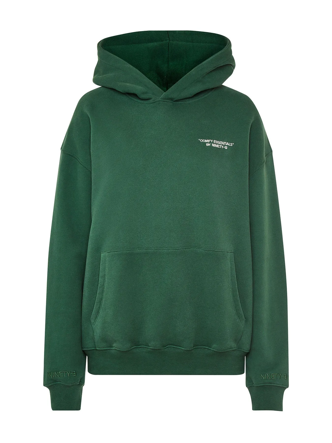 ESSENTIALS - Hoodie  •  Forest Green