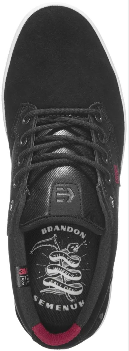 ETNIES JAMESON MID CRANK MTB FLAT SHOES [BLACK/BLACK] 8