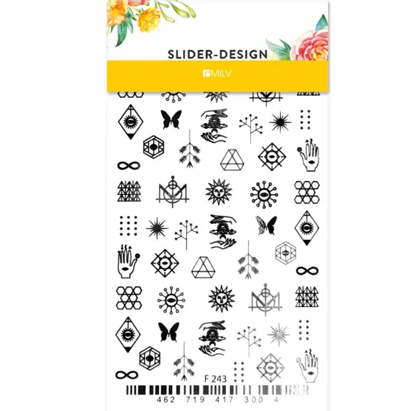 F243 Water Slide Decal