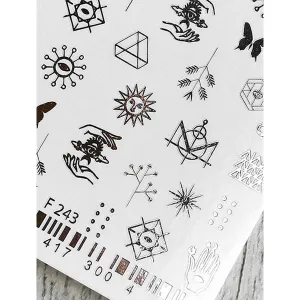 F243 Water Slide Decal