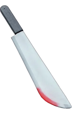 Fake Bloody Machete Accessory
