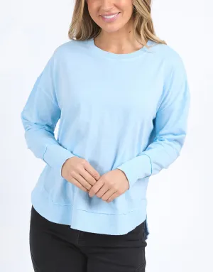 Farrah Long Sleeve - Waterfall Blue