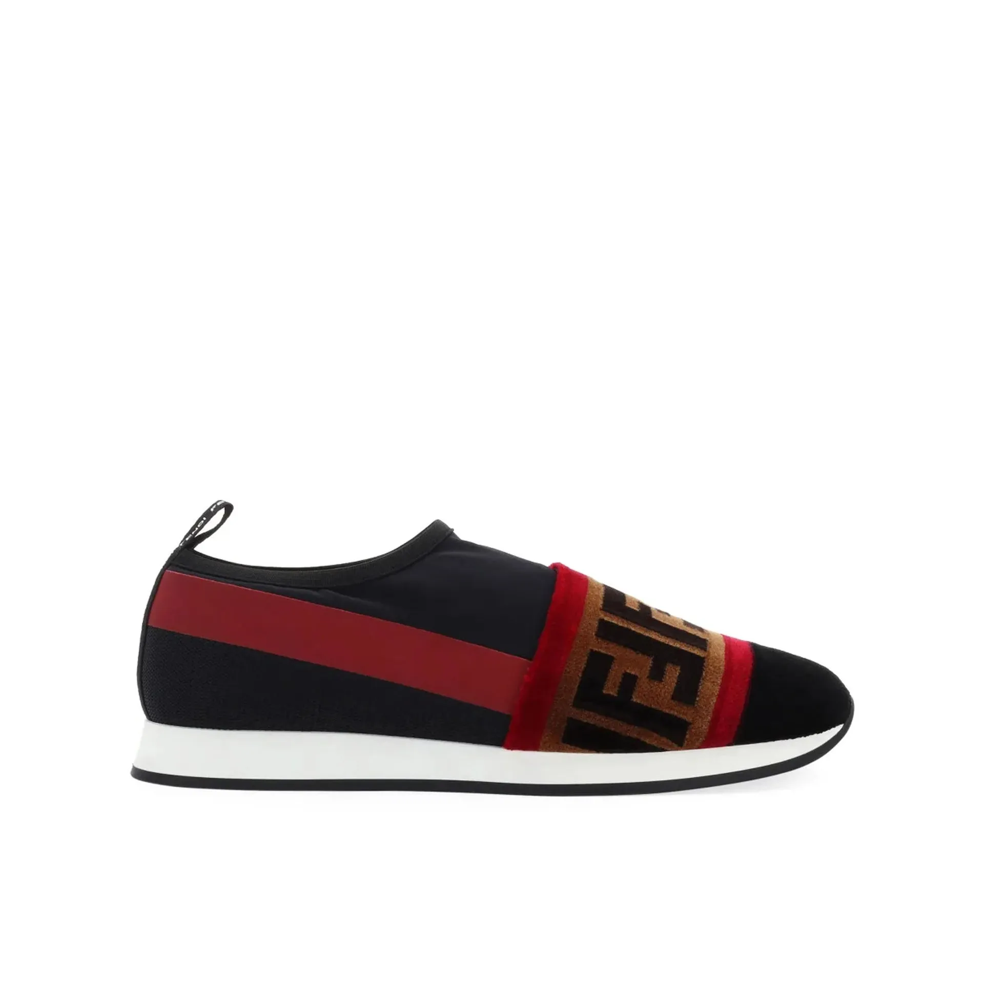 FENDI Chic Logo Slip-On Sneakers for Women